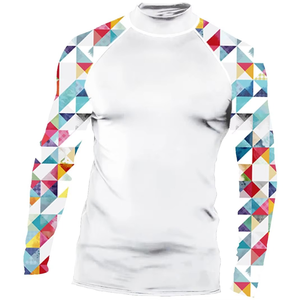 Rashguards sur mesure de haute qualité pour BJJ MMA, vente en gros de rashguards pour hommes, rashguards de qualité supérieure, design de logo personnalisé, polyester - Product Image 6