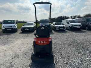 Mini excavatrice 2016 K008-3 avec moteur diesel petite pelleteuse sur chenilles d'occasion à bas prix - Product Image 6