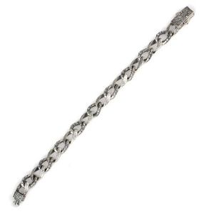925 Sterling <b>Silver</b> Antique Engraved Fashion <b>Bracelet</b>/<b>Bangle</b> - Product Image 2
