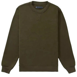 Sudadera de manga larga de algodón 100% personalizada para hombre, informal térmica de Color sólido para otoño, teñido liso, orientado a la exportación de Pakistán - Product Image 4