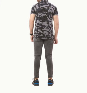 Camiseta de Verano Informal de Manga Corta para Hombre, de Algodón/Poliéster, Transpirable, con Logotipo Personalizado Estampado, Tejida, para Calle, OEM/ODM - Product Image 3
