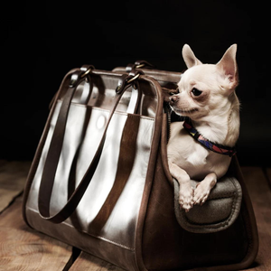 Bolsa de diseñador para perros, bolso de cuero clásico para mascotas, bolso de viaje, venta al por mayor, bolsas para perros - Product Image 4