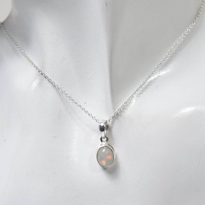Colgante giratorio de Plata de Ley 925 chapado en rodio, colgante de piedras preciosas de ópalo de fuego hecho a mano, regalo de boda perfecto, joyería de sello 925 - Product Image 3