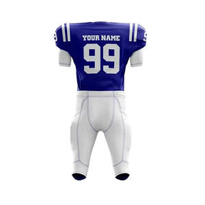 Unisex Premium Quality Polyester Printed American <b>Football</b> Uniforms Custom Logo Plus <b>Size</b> Wholesale Factory-Made Short Sleeve - Product Image 3