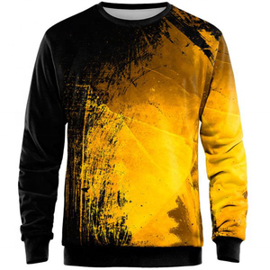<b>Men</b> Custom Knitted Regular Fit Unisex Streetwear Fleece 100% Cotton Blank Crewneck Eco-Friendly Winter <b>Sweatshirt</b> Anti-Wrinkle - Product Image 5