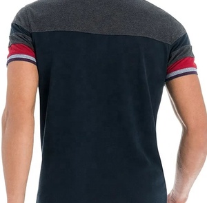 Polo T Shirt Personnalisé de Couleur Unie Design de Haute Qualité Slim Fit Broderie Imprimé à Manches Courtes Nouveau Design Polos pour Hommes - Product Image 2