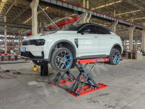 <span class=keywords><strong>Lift</strong></span> Mobil Ultra Tipis 1.2m Bersertifikasi CE, <span class=keywords><strong>Lift</strong></span> Gunting Posisi Tengah Laris Manis, Penggerak Hidrolik 4000kg - Product Image 2