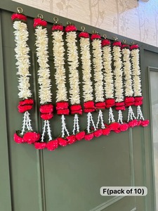 Jasmine Marigold chaîne/guirlande, chaîne décorative, toile de fond de scène, décor de Temple, décor Haldi Mehendi, décor suspendu au plafond - Product Image 4