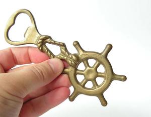 Factory Direct Custom Unique Custom Bulk <b>Ship</b> <b>Wheel</b> Bottle Opener - Product Image 3