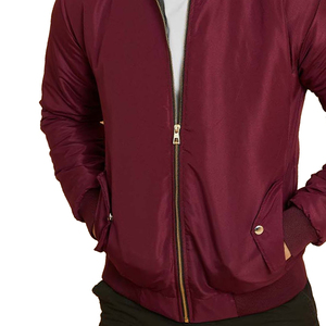 Vente en Gros de Haute Qualité Personnalisé Hommes Hip Hop Bomber Veste Hiver Veste Col Montant Collection Hiver Tissu Veste Homme - Product Image 3