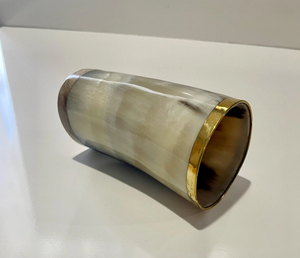 Auténtica Jarra de Cuerno Natural Hecha a Mano, Jarra de Cerveza Vikinga, Taza Rústica Medieval para Beber Cerveza, Hidromiel, Café, Utensilios de Bar - Product Image 3