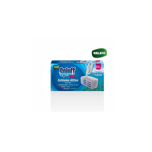 Spluff Liquid 4x33g, Aroma a Limón Puro Ocean Breeze, Ambientador de Inodoro de Larga Duración, 30%-50% de Ingredientes Activos en Cada Descarga, Modelo 5509 - Product Image 1