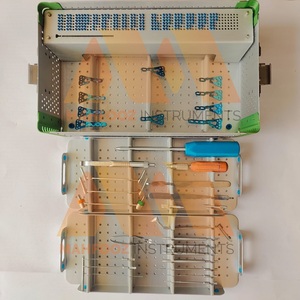 Placas y tornillos volares distales de ángulo variable de 2.4/2.7 mm y caja de instrumentos, 229 piezas - Product Image 2