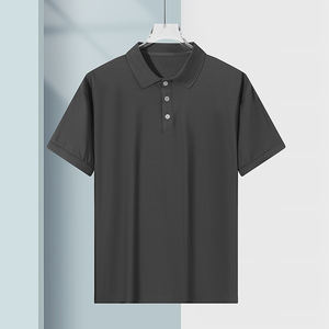 OEM logotipo personalizado bordado impreso hombres de manga corta Polo-Shirt patrón sólido ODM suministro - Product Image 2