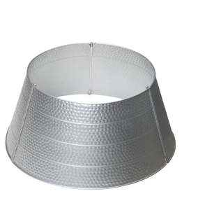 Collar de árbol martillado de hierro y plata, diseño personalizado, decoración de árbol, elegante, para el hogar, Año Nuevo, fiesta de navidad - Product Image 1