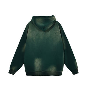 Sudaderas Unisex para hombre, ropa de calle lavada 500 Gsm Stonewash, fabricante de sudaderas con capucha de gran tamaño con lavado ácido, sudaderas personalizadas para hombre - Product Image 3