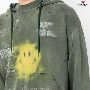 Wholesale Acid <b>Wash</b> Hoodies Breathable Windproof OEM Design Premium Quality Acid <b>Wash</b> hoodies <b>men</b> <b>men's</b> hoodies in Low Price - Product Image 6