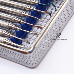 Altomme Kit de micro chirurgie buccale manuelle de haute qualité Set d'instruments de chirurgie dentaire pour cliniques hôpitaux professionnels dentaires - Product Image 6