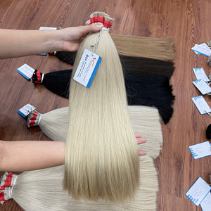 Wholesale Vietnamese Remy Human <b>Hair</b> Bulk Extensions Natural Straight Style Multi <b>Color</b> <b>Hair</b> for <b>Braiding</b> - Product Image 5