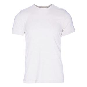 T-shirt personnalisé pour hommes Poids de 280 grammes T-shirt en coton uni avec col T-shirt vierge T-shirt personnalisable du fabricant pour hommes - Product Image 4