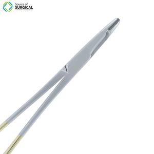 Alson Hegar Porte-aiguille en acier inoxydable TC 14cm Mayo Hegar Porte-aiguille Forceps Instruments de chirurgie médicale et médicale - Product Image 2