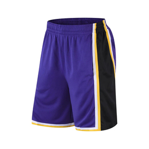 Shorts de basket-ball unisexes 100% polyester antibactérien respirant anti-UV séchage rapide taille plus personnalisable vêtements de sport - Product Image 3