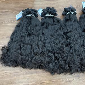 Paquetes de cabello de trama de máquina Top Choice cabello humano vietnamita crudo cabello sin procesar listo para entrega SDD al por mayor - Product Image 1