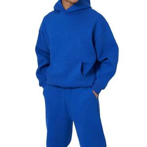 Nouveau style 2025 Baggy Fleece Jogging Survêtement Ensemble Surdimensionné À Capuche Pantalon De Survêtement En Gros Personnalisé OEM service - Product Image 4