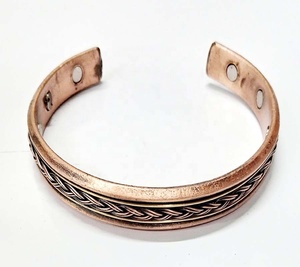 Wholesale Ladies <b>Fashion</b> Brass Cuf Bangles <b>Bracelet</b> Stylish Party Gift for Women and Girls From India GC-BL-341 - Product Image 1