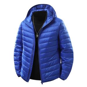 Customized <b>Lightweight</b> Quilted Black Puffer <b>Jacket</b> With Hood Packable Puffer <b>Jacket</b> - Product Image 3