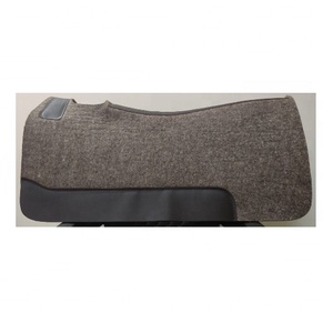 แผ่นอานม้าแบบตะวันตกแผ่นผ้าขนโค้งแบบสั่งทำสำหรับนักขี่ม้า - Product Image 1