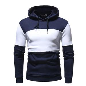 Marque de mode hommes pull à capuche décontracté haute qualité Polyester coton couleur unie sweat à manches longues taille 6XL imprimer - Product Image 1