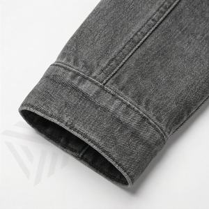 Chaqueta Vaquera de Invierno para Hombre, Logotipo Frontal Personalizado, Alta Calidad, Transpirable, Ropa Exterior Informal - Product Image 6