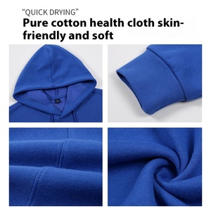 Sudaderas con capucha y logotipo personalizables para hombre, sudaderas con capucha y cuello ajustados de gran tamaño, moda urbana de punto, estilo informal para invierno, sudaderas con capucha al por mayor - Product Image 3