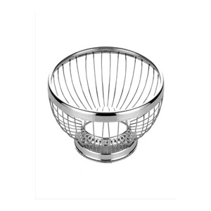 ตะกร้าใส่ขนมปังสแตนเลสขนาด 20x10 ซม. สำหรับจัดเก็บ - Product Image 1