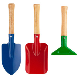 ชุดเครื่องมือทำสวน คราด พลั่ว พลั่ว 3W1 ชุดทำสวนขนาดเล็ก - Product Image 3