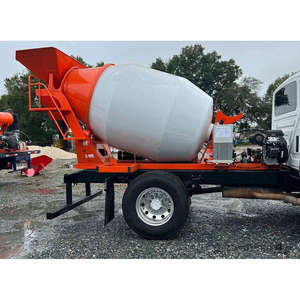 Bétonnière Caterpillar 8 m³ Neuve, Moteur Diesel, pour Terre Battue, Paillis, Compost, Base de Route, Pierres - Pompe PTO en option - Product Image 3