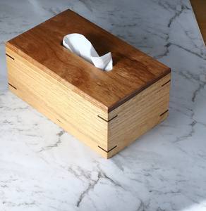 Luxury Walnut Tissue <b>Box</b> | Wooden <b>Paper</b> Holder for Bathroom & Living Room | Modern Desktop <b>Storage</b> Case | Home Decor Organiser - Product Image 4