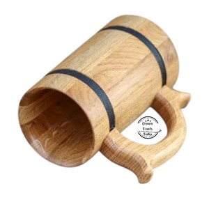 100% Natural Eco-Friendly Wooden <b>Mug</b> Polished Wine & Coffee <b>Mug</b> 250ml/600ml Capacity from CROWN FOODS INDIA - Product Image 2