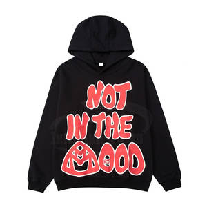 Diseño único Nueva llegada Sudaderas con capucha de impresión de pantalla Tallas grandes Secado rápido Hombres Sudaderas con capucha de impresión de pantalla - Product Image 1