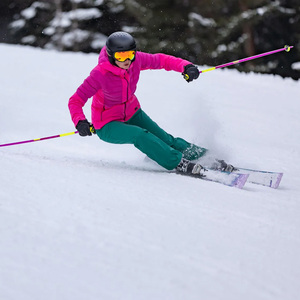 Pantalons de ski d'hiver pour femmes sur mesure OEM tissu imperméable logo intérieur thermique options de marque de marque privée - Product Image 2