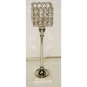 Support de bougie votive en cristal moderne, rond, pour bougies chauffe-plat, décoration de table haut de gamme, parfait pour les mariages et la décoration intérieure de luxe - Product Image 4