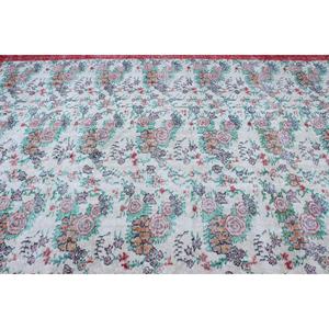 Alfombra Turca Grande de 6x9.3 pies, Alfombra Vintage con Estampado Animal Rojo - Product Image 5