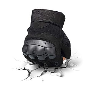 Guantes de ciclismo transpirables de secado rápido unisex cuero sin dedos clásico con suministro al por mayor de piel importada OEM - Product Image 5