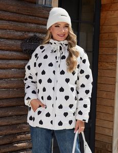 Chaquetas Acolchadas para Mujer, Talla Grande, Casuales, para Exteriores, Ecológicas, Transpirables, Resistentes al Viento, con Forro de Algodón - Product Image 1