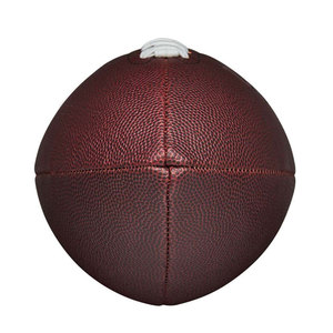 Pelota de fútbol americano de cuero compuesto con logotipo personalizado de alta calidad - Product Image 3