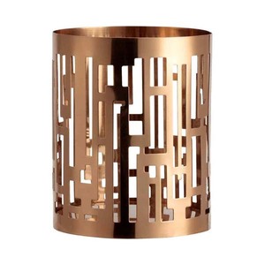 Decoración de Navidad Soporte votivo de metal Soporte votivo Ángel Diseño perforado Linterna decorativa Portavelas - Product Image 3