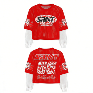 Camiseta Deportiva de Verano Extra Grande, Transpirable, con Corte Cuadrado, Unisex, Cuello en V, Estilo Urbano, Hip Hop, con Logotipo Personalizado - Product Image 4