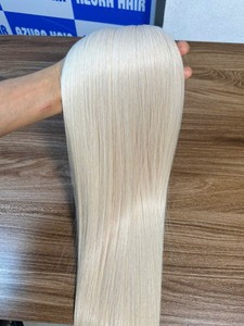 Extensions en Gros de Cheveux Humains Vierges Lisses à Tresser, 100% Naturels, Double Trame, Résistants à la Chaleur, Lisses comme des Baguettes - Product Image 5
