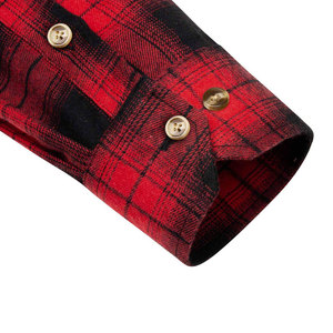 Chemises en flanelle pour hommes en tissu doux de la meilleure qualité, pour adultes, vente chaude - Product Image 5